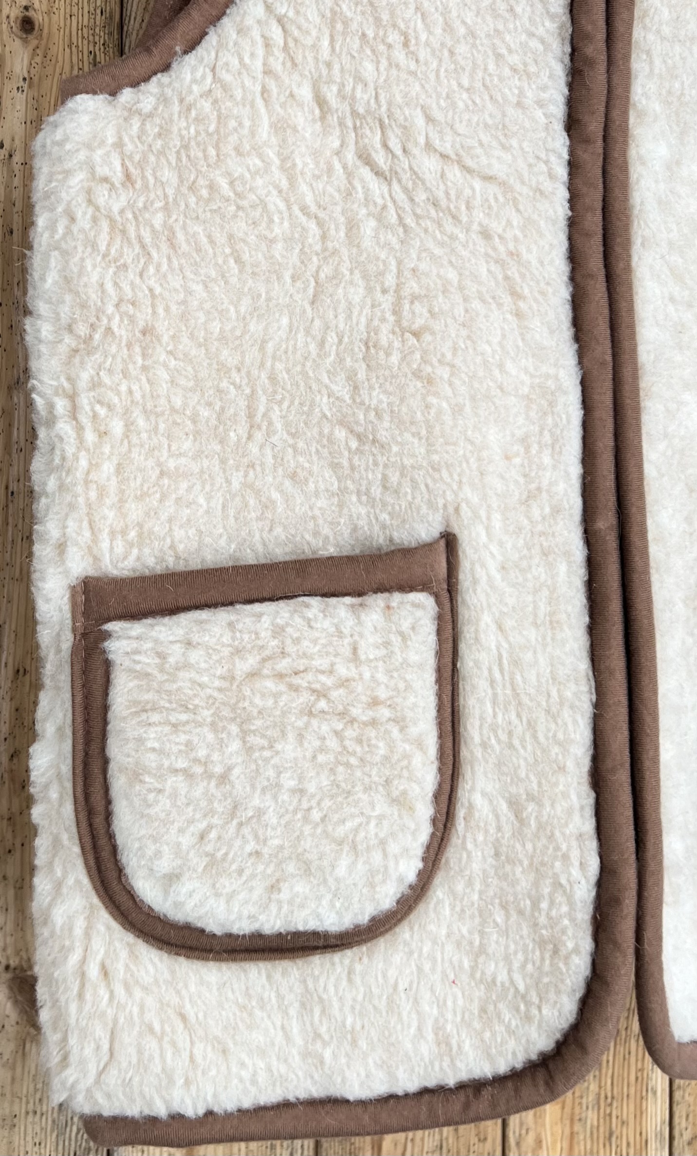 Merino vilnos rusva liemenė 'UNISEX'
