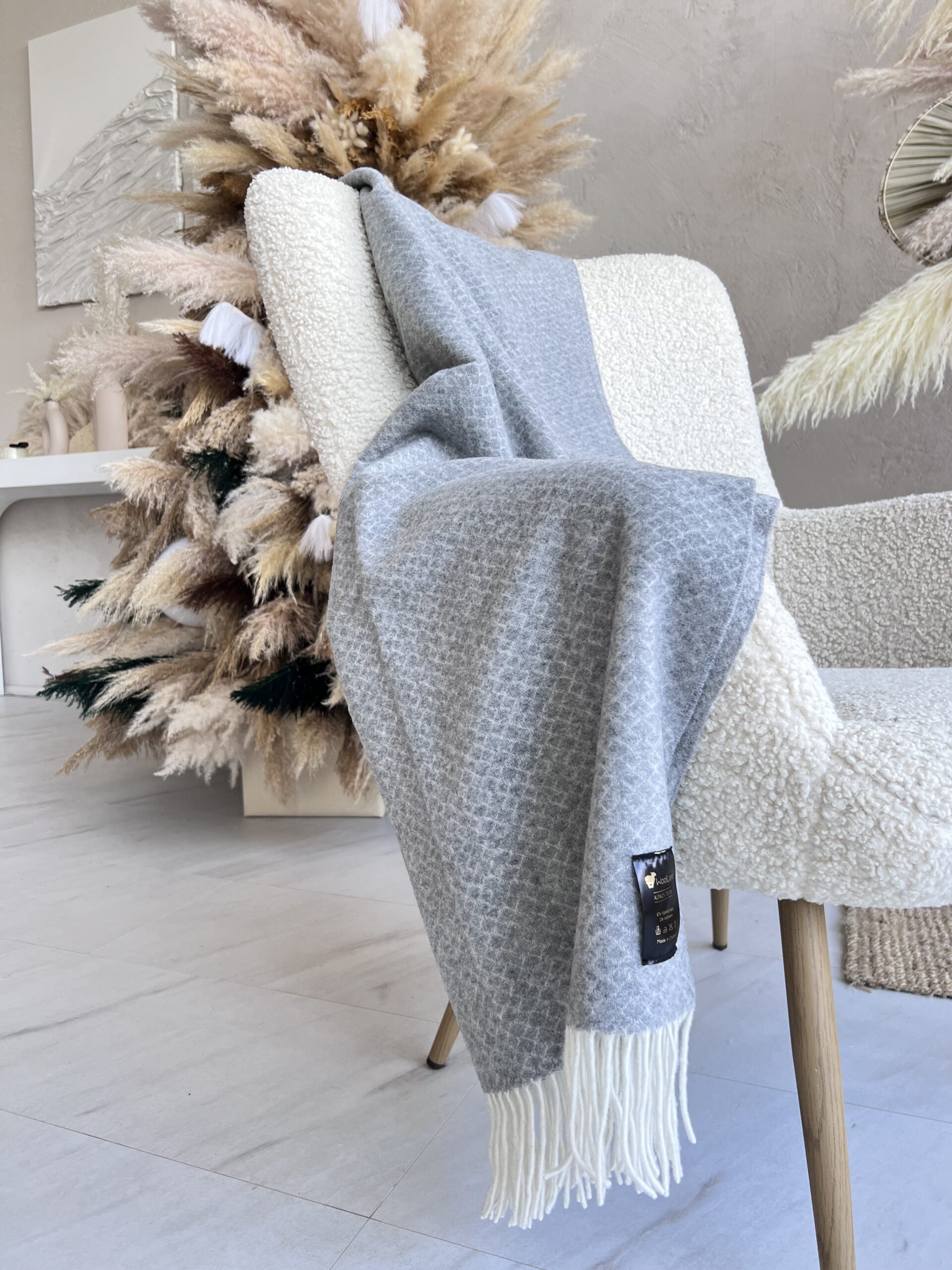 WOOLLAND Alpaca Touch Soft Luxury Pledas su Kašmyru 140x200
