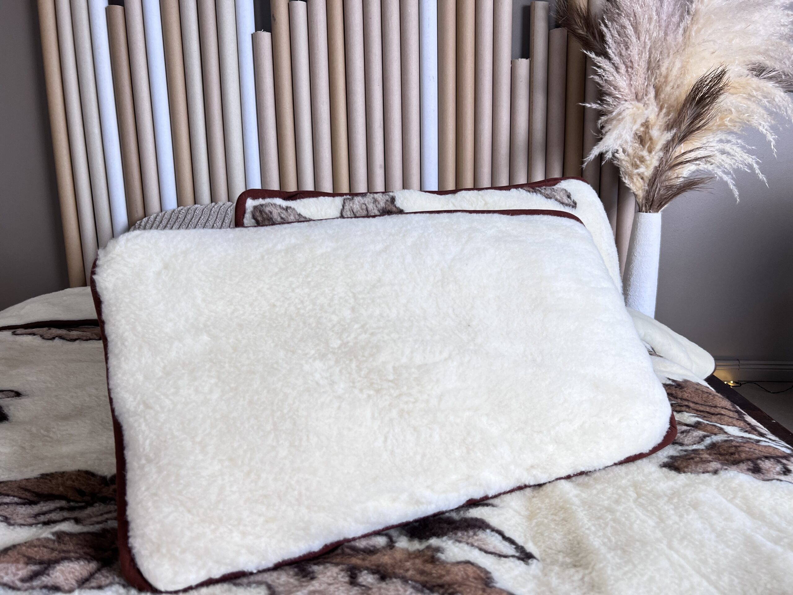Natūralios 100% Merino vilnos plonas patalynės komplektas ĄŽUOLAS